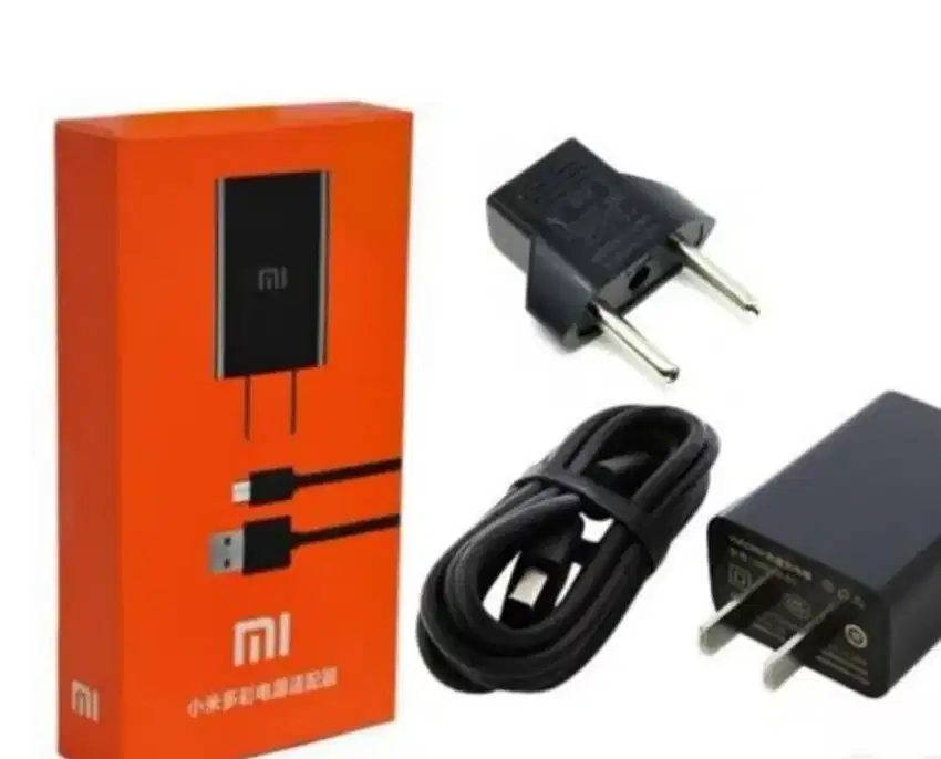 charger xiaomi, 1 set. + kabel data micro 10 W. original.  new.