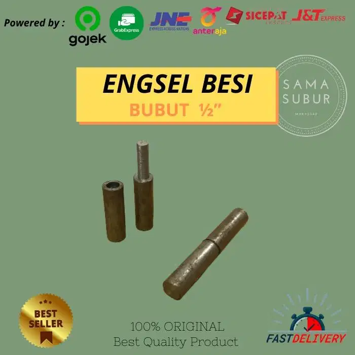 Engsel Pintu Pagar Bubut