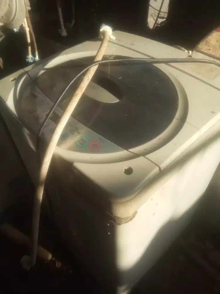 mesin cuci  top loading domo/LG manual 7kg bisa dgn antar lok km7 bjm