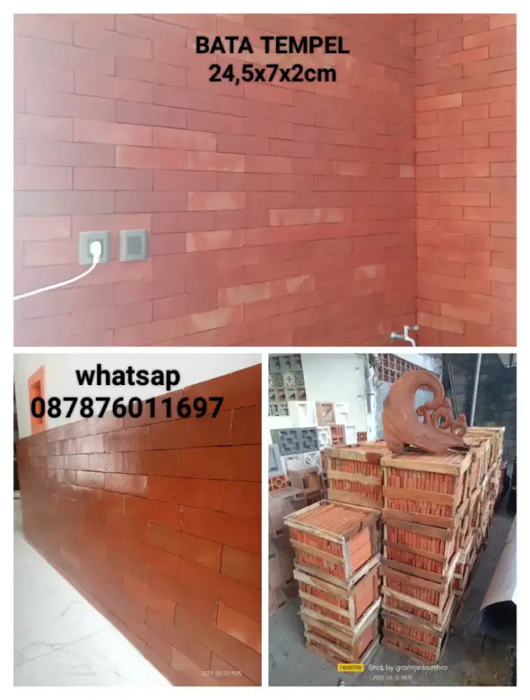 Bata tempel bevel natural