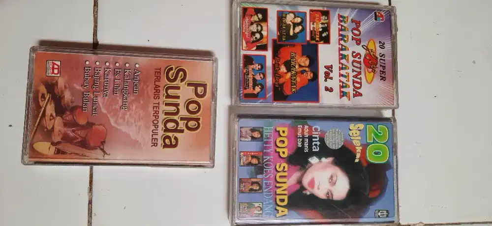 Kaset pita POP SUNDA TERLARIS