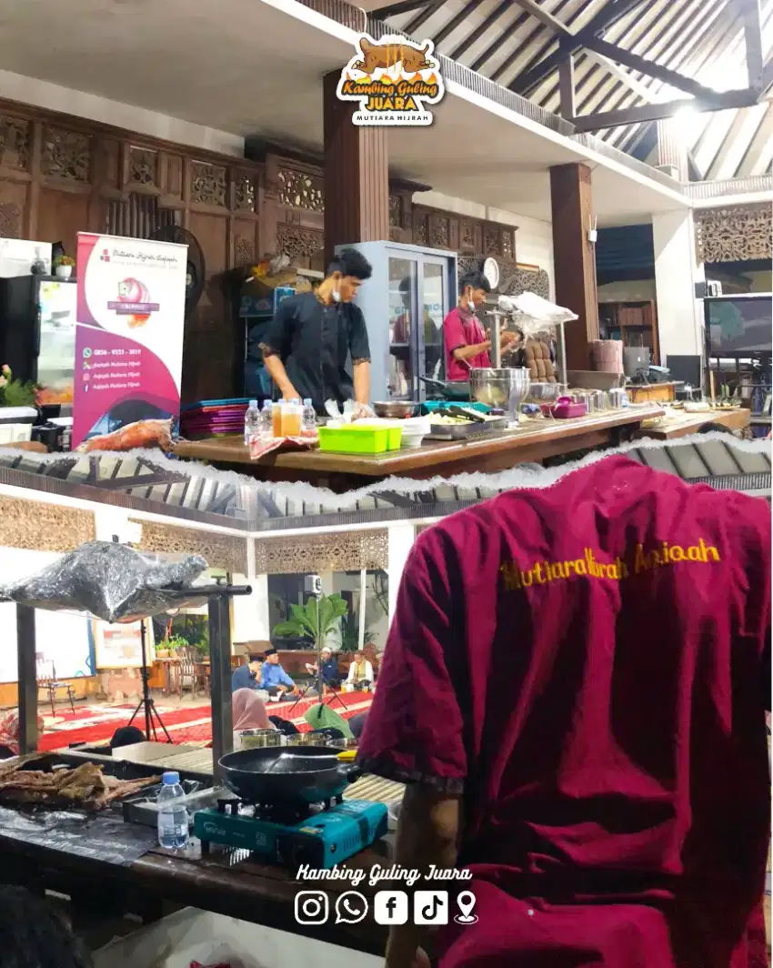 Paket Lengkap Kambing Guling| Catering Keluarga| Kambing Guling Bogor