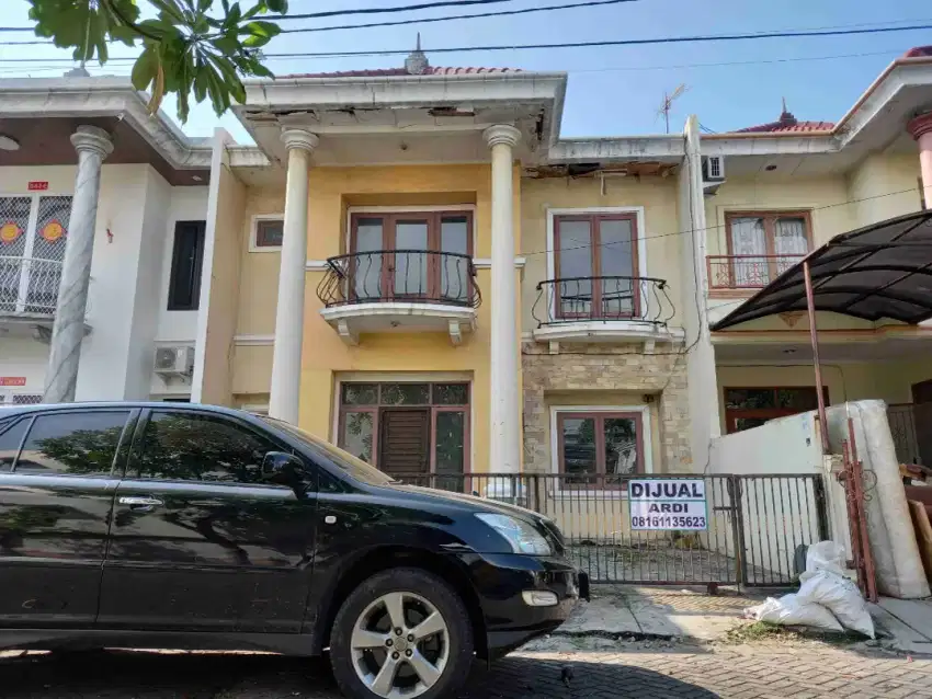 Rumah 2 lantai, 8x15, hdp selatan di Mutiara palem