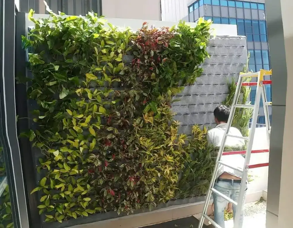 JASA VERTICAL GARDEN BEKASI | Shafataman
