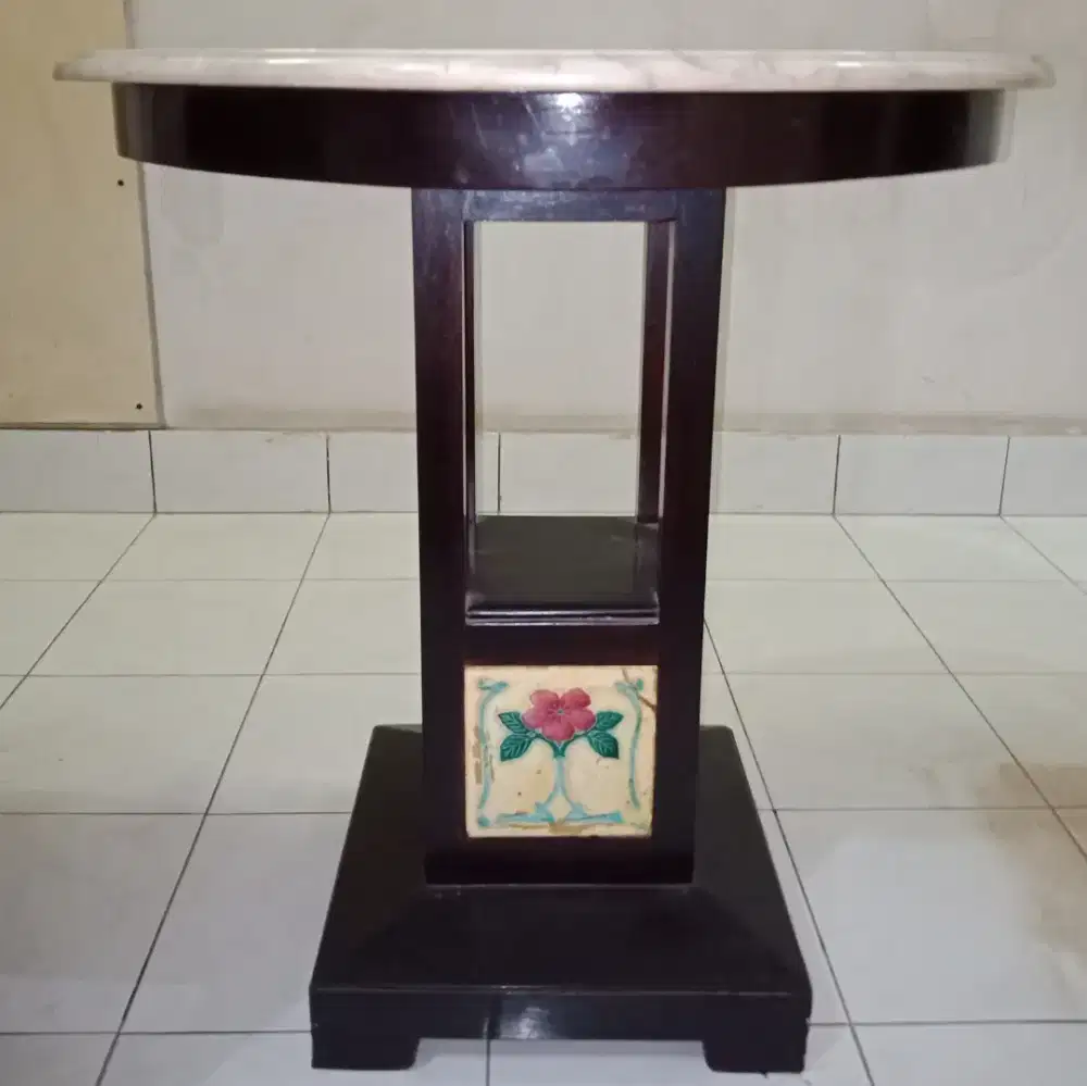 Meja Marmer Antik Model Lenong (MASIH BISA NEGO)