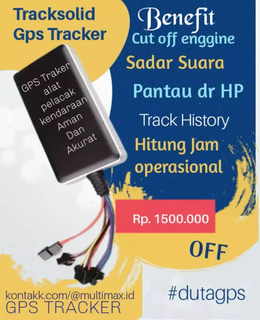 Bisa di pasang dirumah anda GPS Tracker
