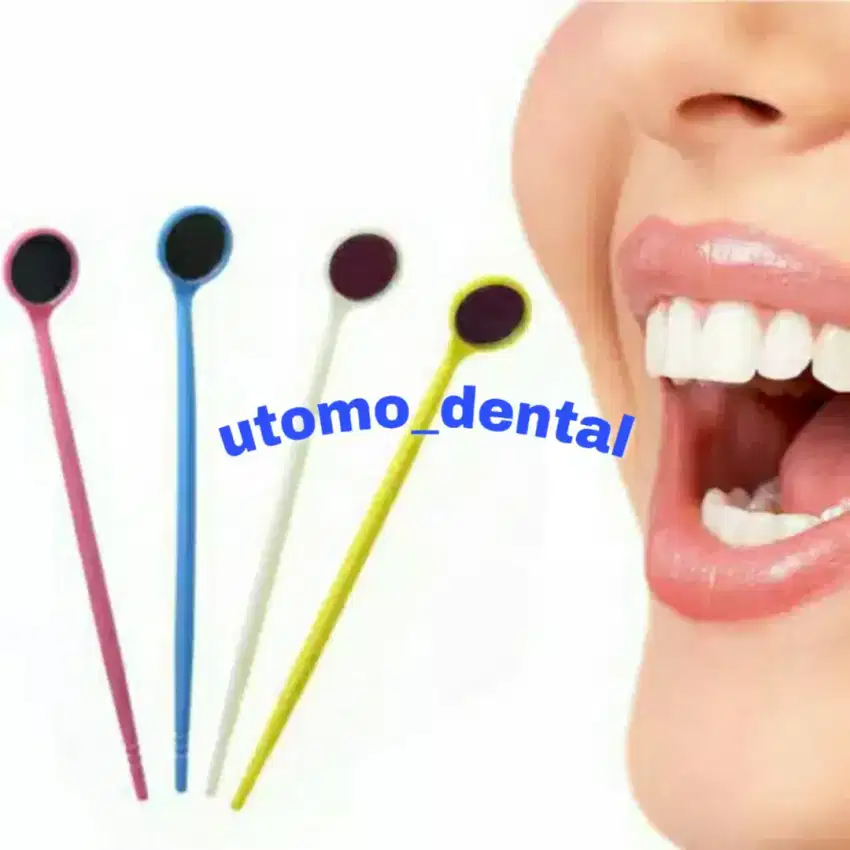 Kaca mulut disposibel dental