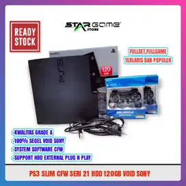 Ps3 Slim Hdd 120Gb Fullset Fulgame