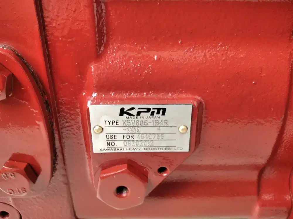 Kawasaki hydraulic pump K5V80S-1B4R-1X19