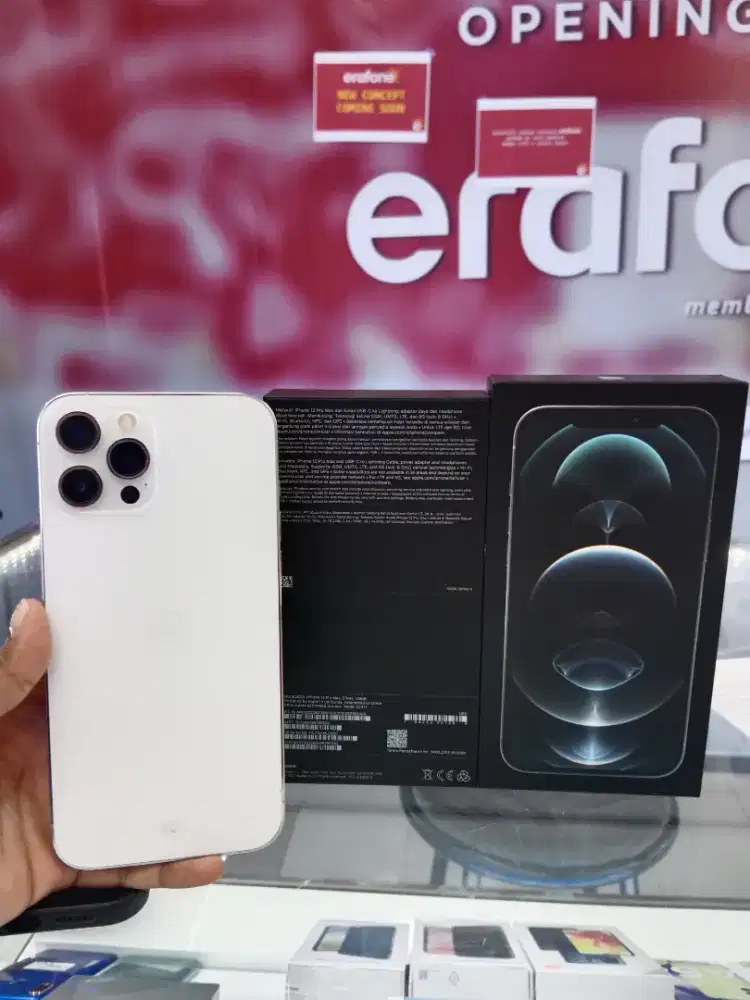 Jual iphone 12 promax 128gb garansi ibox bisa cicilan dan tukar tambah