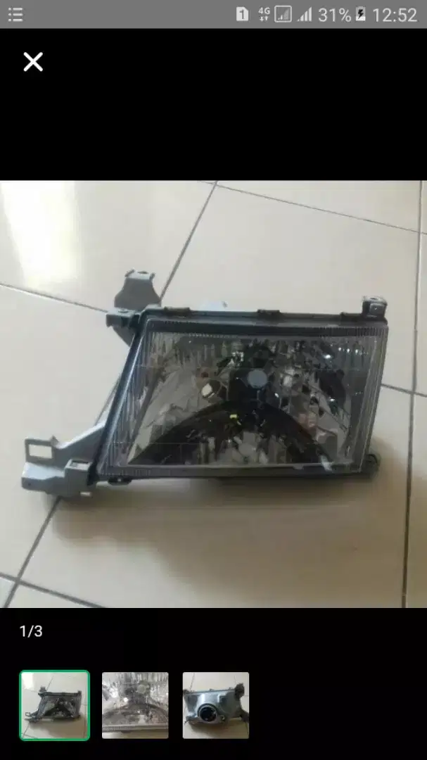 Lampu depan Toyota Kijang kapsul merk Depo baru