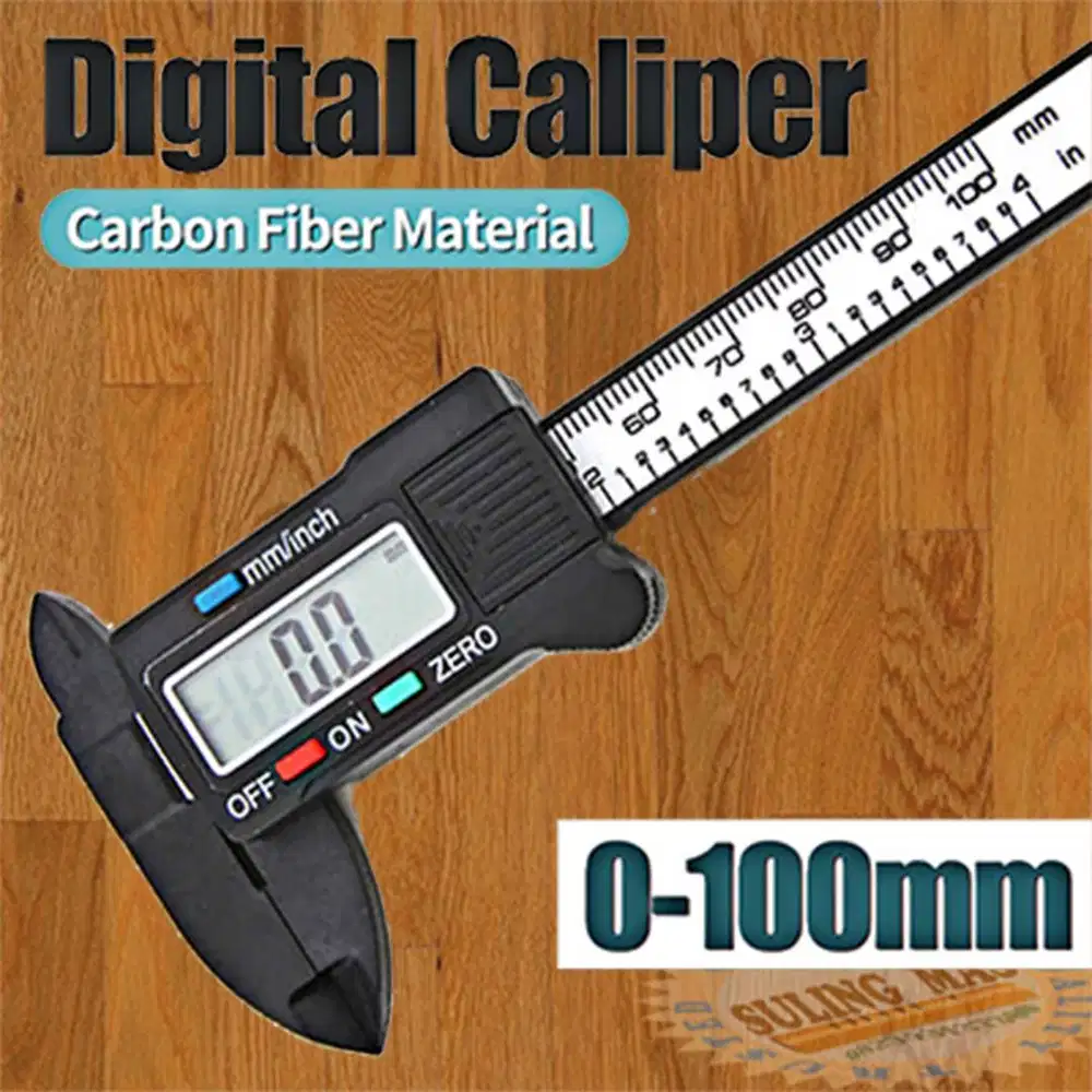 Sigmat / Jangka Sorong / Kaliper Carbon Fiber  Digital