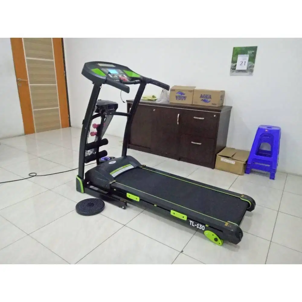 Treadmill Elektrik Listrik 450watt Alat Fitness Cocok Untuk Orang Tua