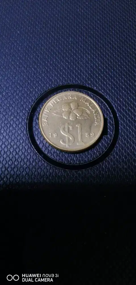 Koin 1 Dollar Keris Malaysia 1989