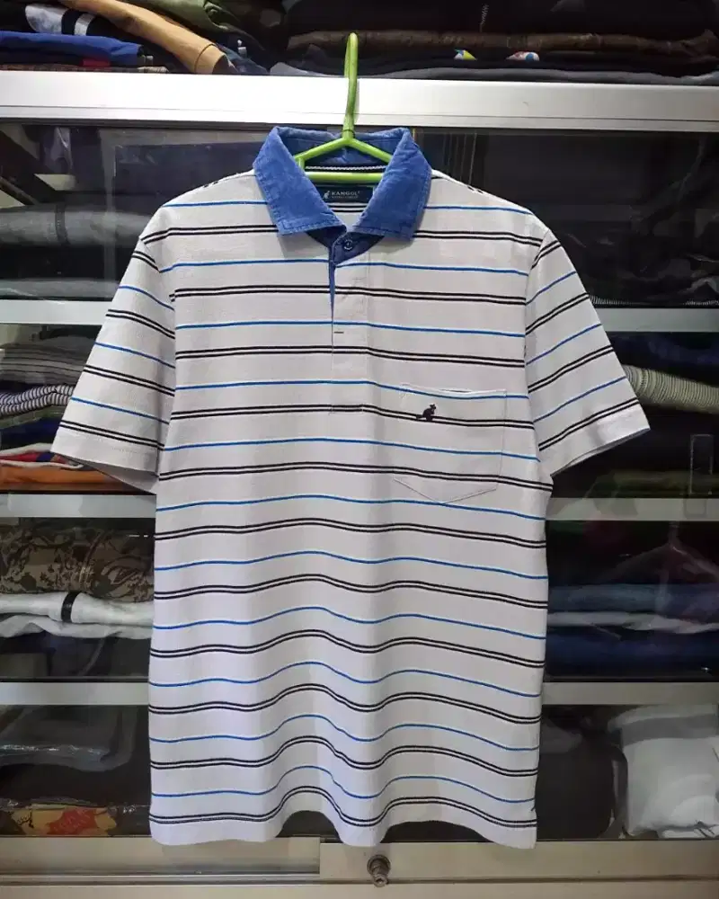 kaos Polo Kangol second original