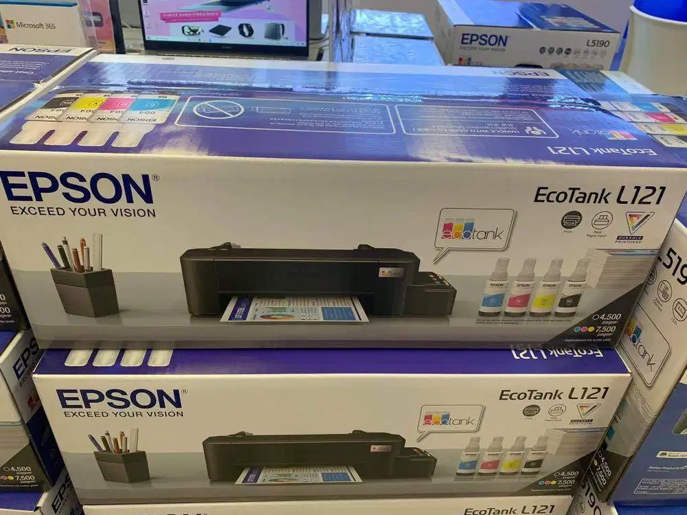 Epson L121 Documen Print Ter irit Garansi Resmi Gratis Ongkir