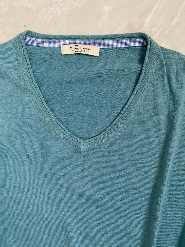 Sweater Vneck MANGO MAN Original