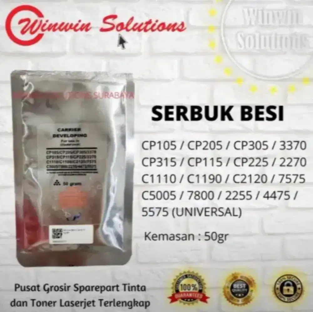 Serbuk Besi / Bubuk Besi Xerox Developer Carrier C5005/5005/C2255