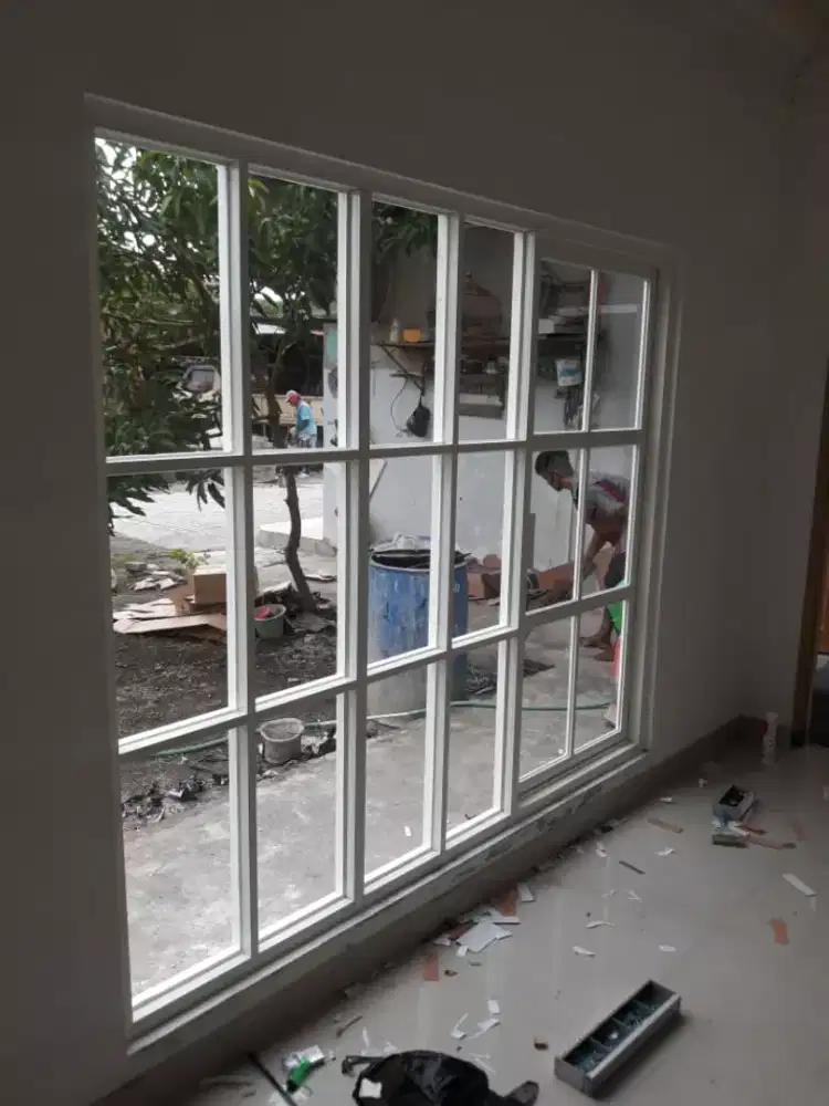 kusen pintu kaca aluminium jendela kaca termurah pusat