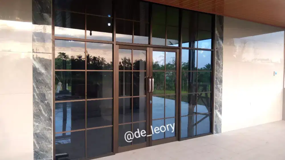 Promo Merdeka Pintu Aluminium Kaca Jendela Casement Geser PartisiKaca