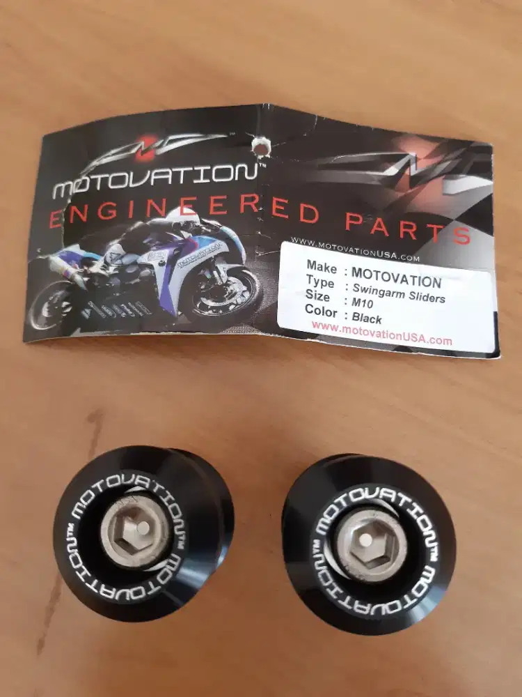 Swingarm Sliders MOTOVATION size M10