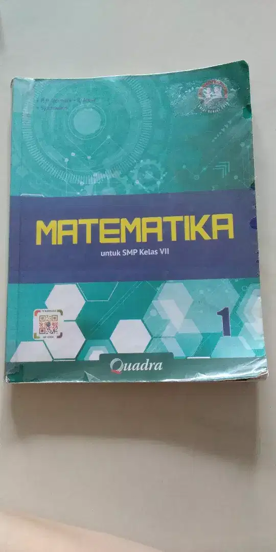 Buku Matematika kelas 7 Quadra