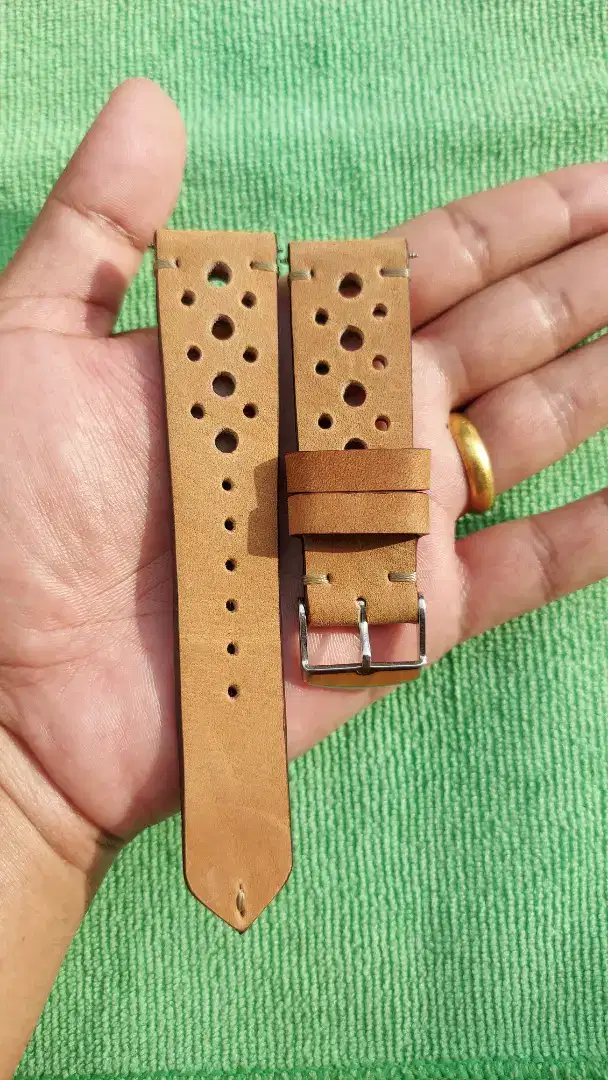 Strap Kulit Asli Jam Tangan lug 22mm