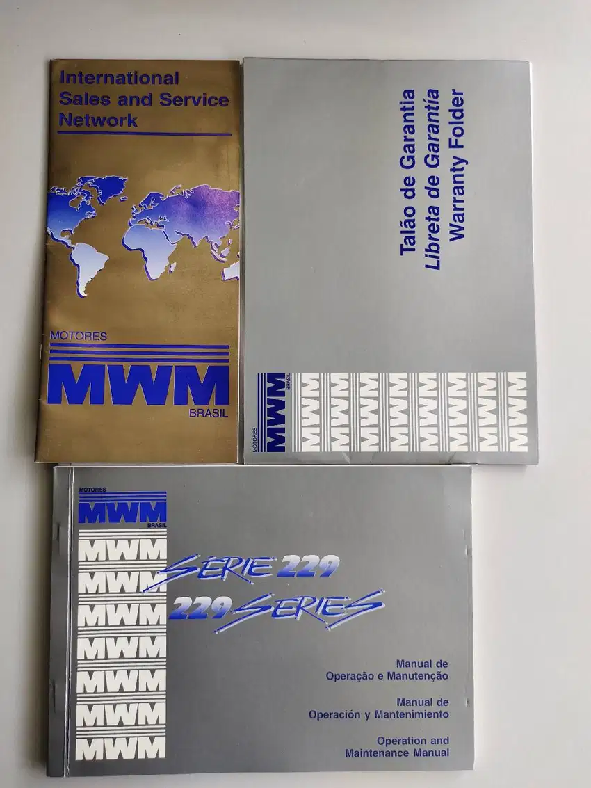 Owner Manual Book MWM 229 Series Engine Buku Petunjuk Mesin for Genset