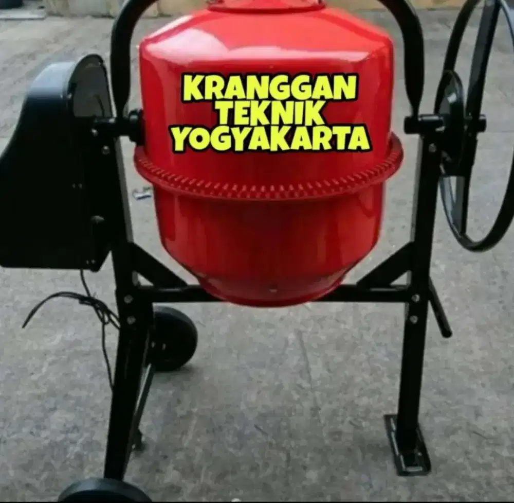 (KRANGGAN TEKNIK)molen semen listrik kapasitas 100,120,180,200 liter