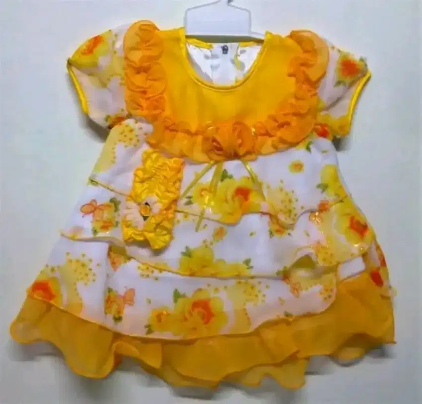 Rok FLower Yellow Size 1 Free bandana