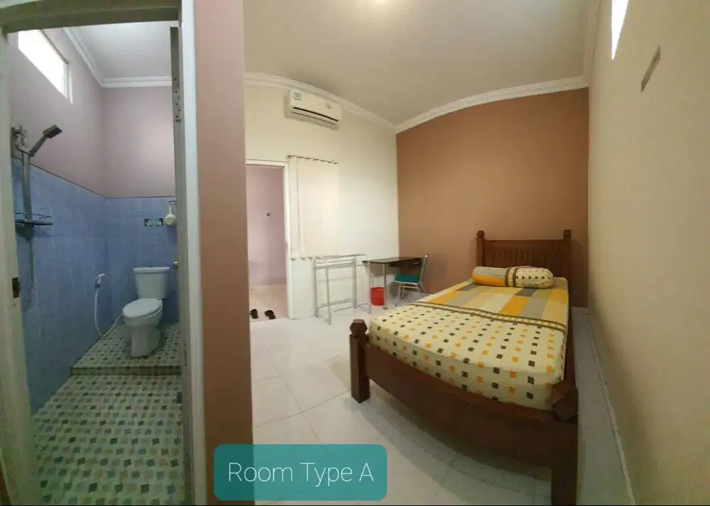 KOST KAMAR LUAS DAN NYAMAN DI SEMARANG ATAS DEKAT AKSES JALAN TOL