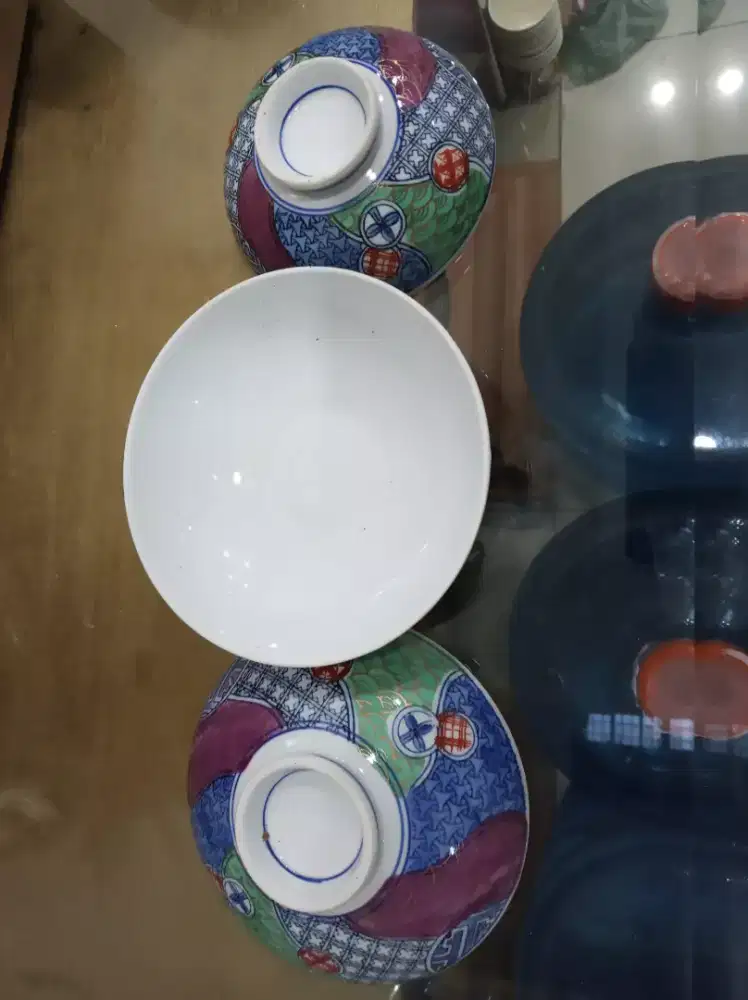 Mangkok keramik jadul diamtr 12.5cm