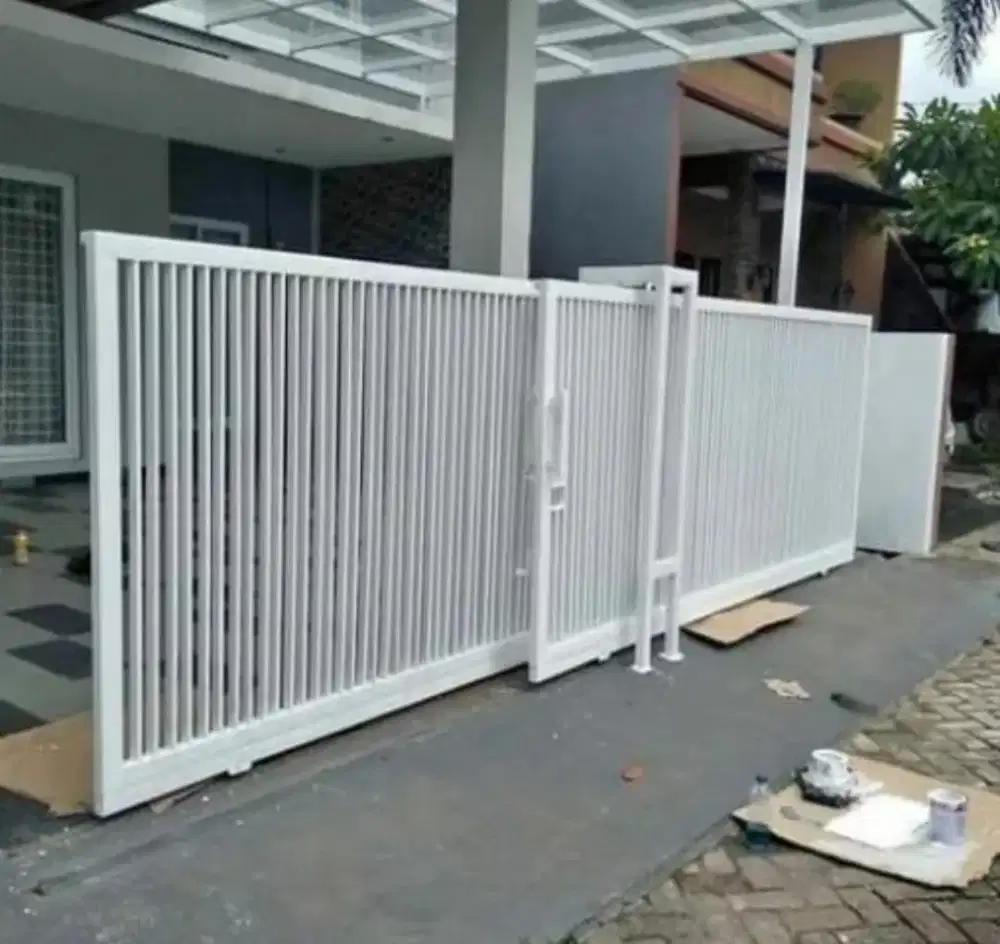 Pagar rumah minimalis