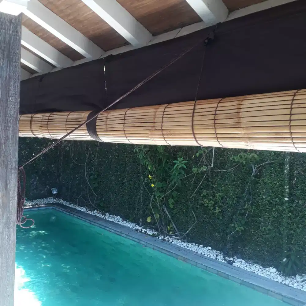 Jual beragam jenis krey bambu permeter persegi