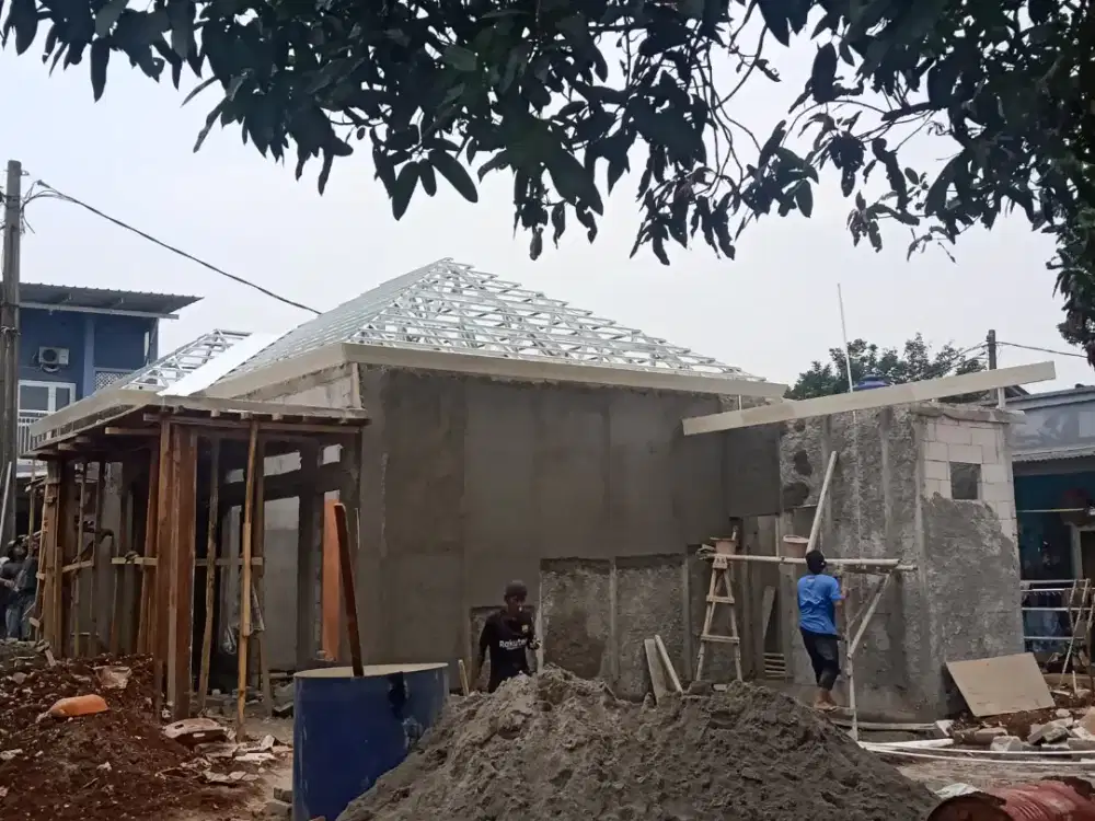 bintang baja melayanin pemasangan dan pemesanan rangka atap baja ringa