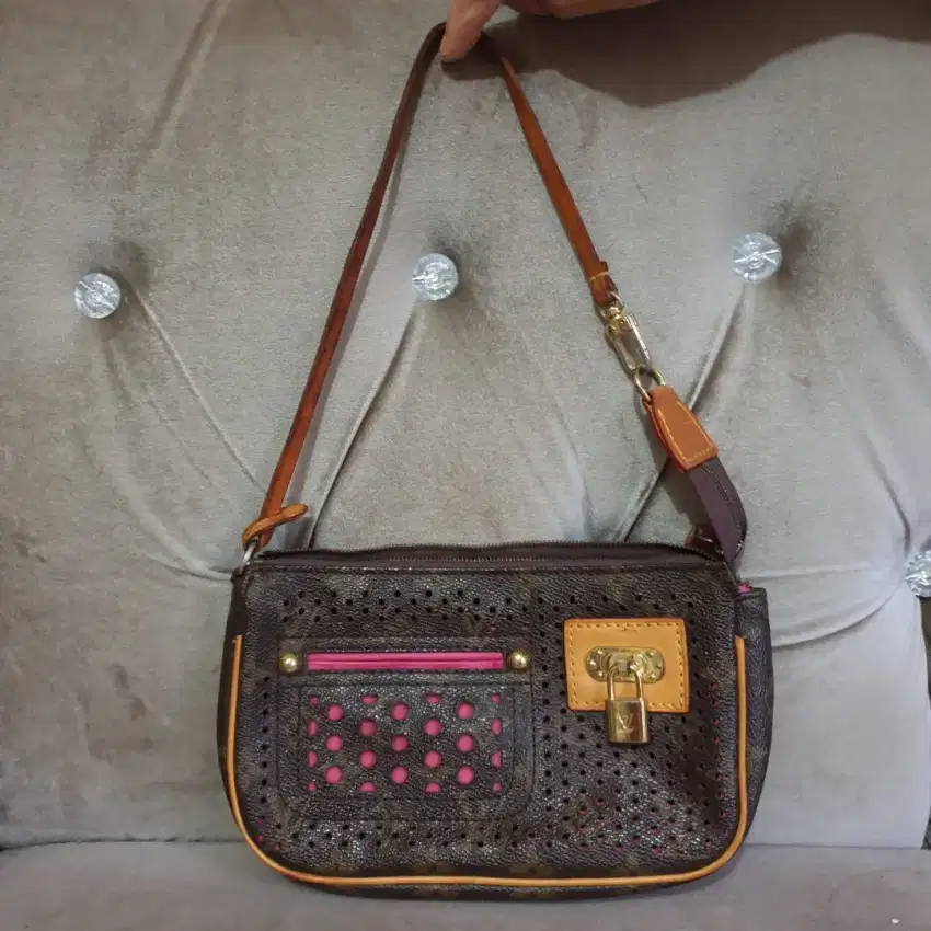 Louis Vouitton Perforated Pochette