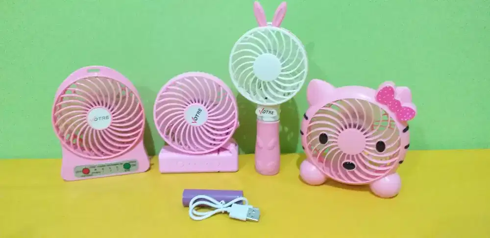 Kipas Angin Portabel Recharging