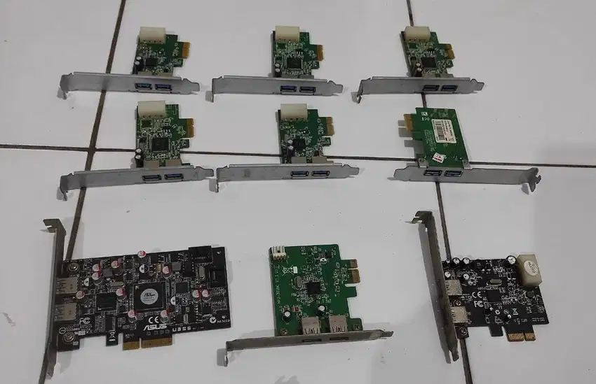 USB 3.0 PCIE PCI-E PCI Express Expansion PCI Card Hub Up To 5Gbps
