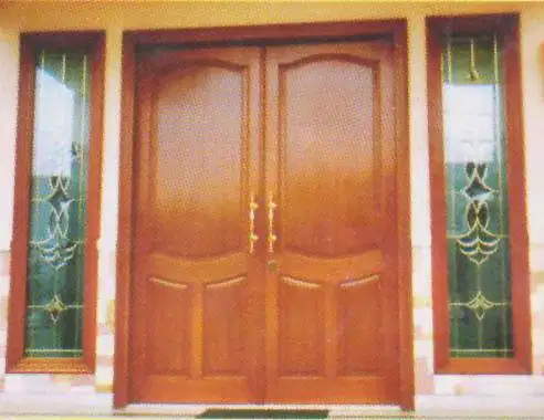 Set Pintu Jendela Kupu Tarung Kayu Jati