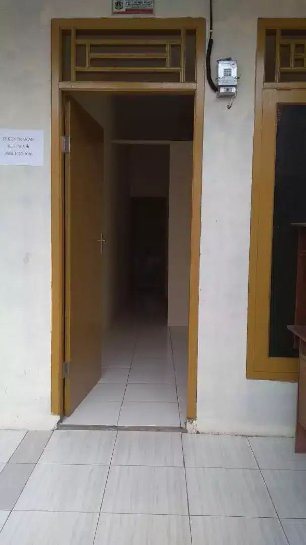 Di kontrakan petakan 800rb/bulan