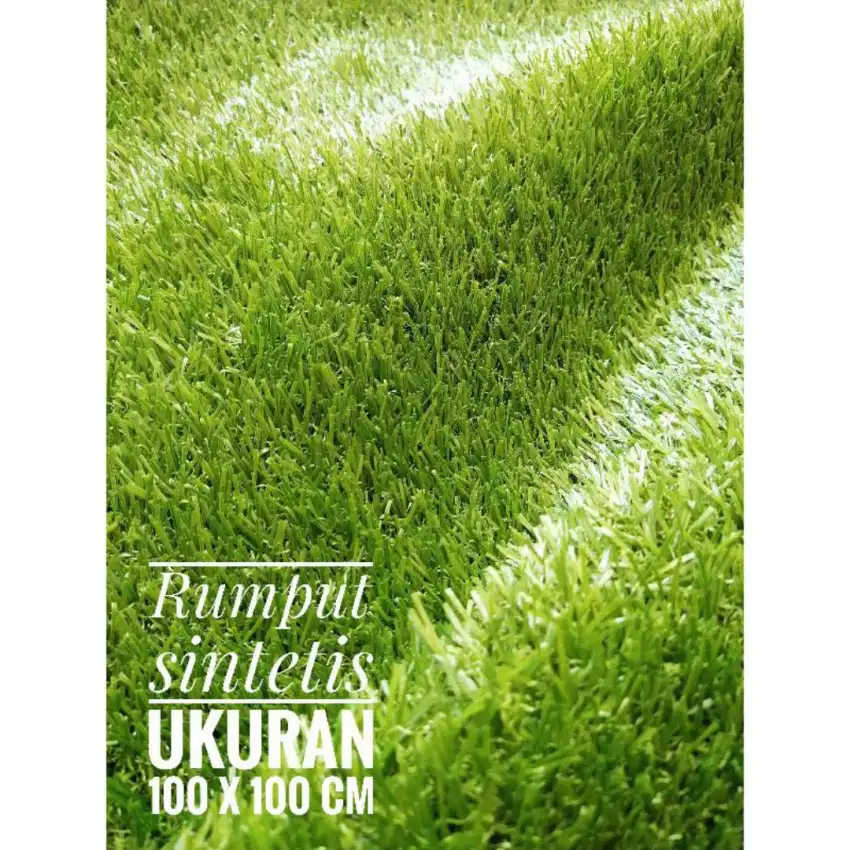 Rumput Sintetis swiss / jepang uk. 100 x 100cm