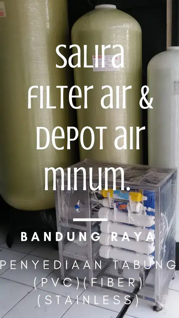 Penyaring air kuning Fiber glass 10 inc