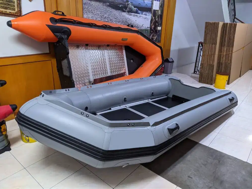 Perahu Karet Hypallon 380 Rescue Standar Militer Kapasitas 6 Org