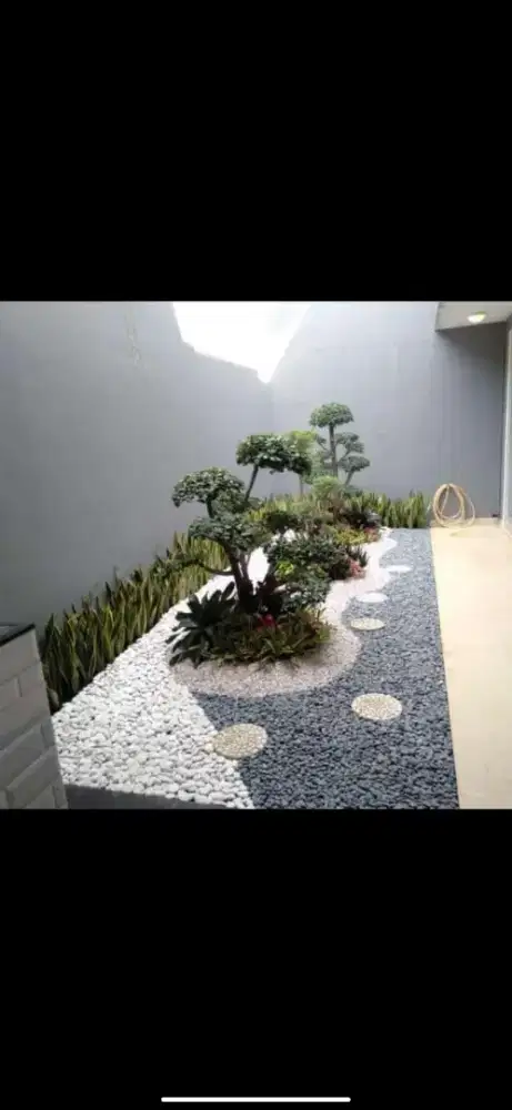 Taman rumah minimalis