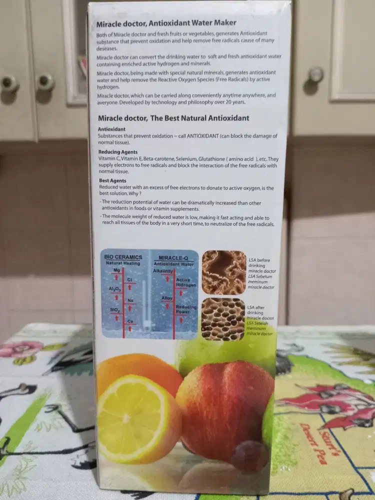 Advance Miracle Doctor Botol Minum Anti Oksidan