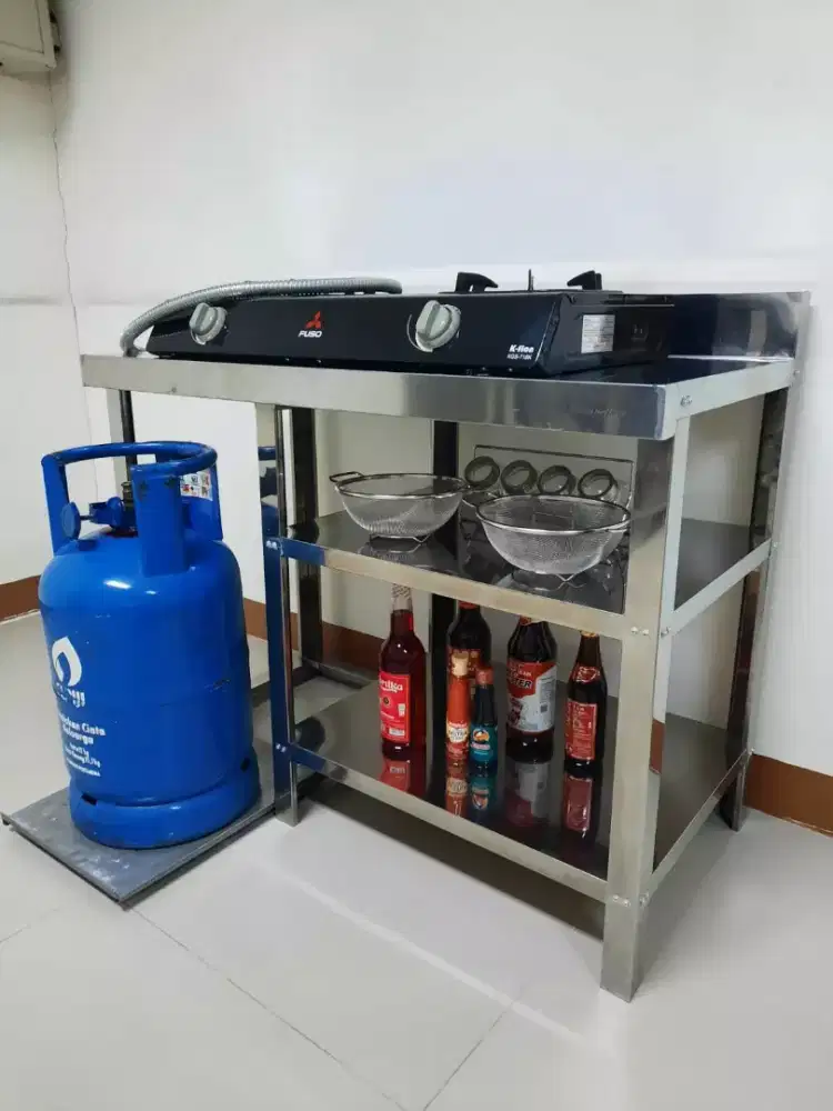 MEJA DAPUR STAINLESS