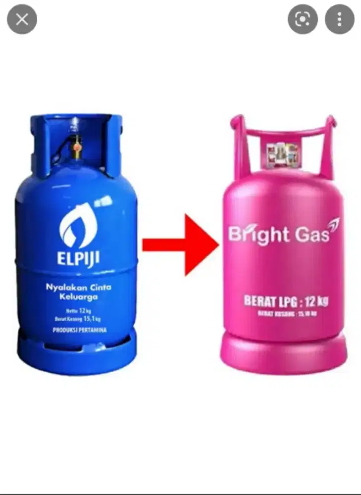 Cari / Beli tabung gas 5,5kg dan 12kg