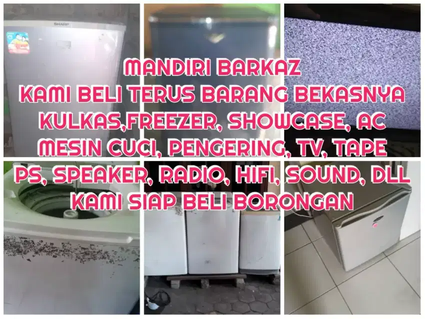 DIBELI Tinggi Freezer Kulkas Bekas dan barang lainnya