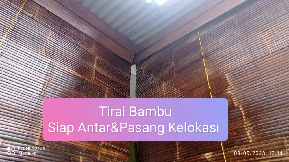 TIRAI Bambu Wulung Pilihan