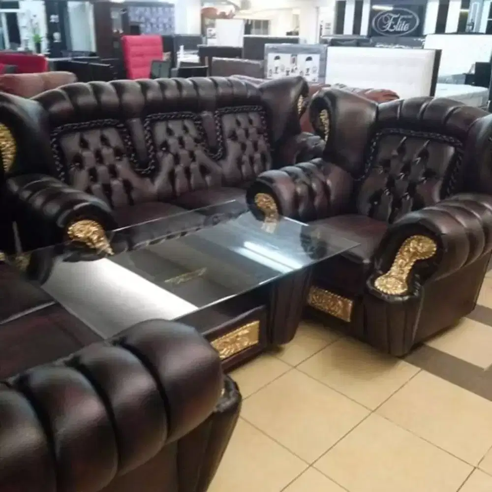 Sofa Radja fiber Kepang kotak